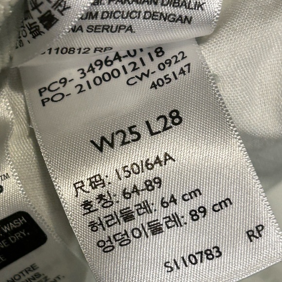 Levi’s women’s wedgie straight corduroy size 25 - Picture 7 of 10